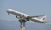 B-2090 @ KLAX - Departing LAX - by Todd Royer
