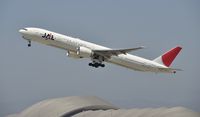 JA740J @ KLAX - Departing LAX - by Todd Royer