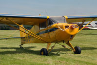 G-BTOT @ X5FB - Piper PA-15 Vagabond, Fishburn Airfield, May 2012. - by Malcolm Clarke