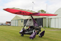 G-YSMO @ X5FB - Mainair Sports Pegesus Quik, Fishburn Airfield, June 2013. - by Malcolm Clarke