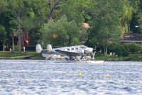 N44573 - I saw this classic plane take off from Bald Eagle Lake, MN today - by David Schrader