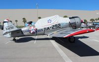 N747JE - Tuskegee Airmen T-6 at Orange County Convention Center Orlando FL for NBAA