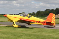 G-CGWF @ EGBR - Vans RV-7 at The Real Aeroplane Club's Jolly June Jaunt, Breighton Airfield, 2013. - by Malcolm Clarke