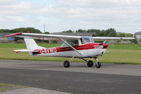 G-AVMD @ EGBR - Cessna 150G at The Real Aeroplane Club's Jolly June Jaunt, Breighton Airfield, 2013. - by Malcolm Clarke