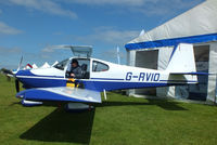 G-RVIO @ EGBK - at AeroExpo 2013 - by Chris Hall
