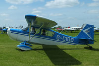 G-CIDD @ EGBK - at AeroExpo 2013 - by Chris Hall