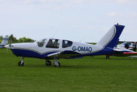 G-OMAO @ EGBK - at AeroExpo 2013 - by Chris Hall