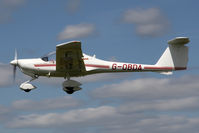 G-OBDA @ EGBR - Diamond DA-20A-1 Katana at The Real Aeroplane Club's Jolly June Jaunt, Breighton Airfield, 2013. - by Malcolm Clarke