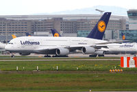D-AIME @ EDDF - Lufthansa Airbus A380 - by Thomas Ranner