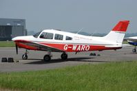 G-WARO @ EGFF - Resident (dual based) Cherokee Warrior III operated by Aeros Flight Training. - by Roger Winser