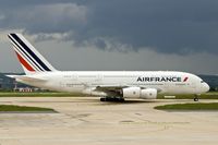 F-HPJF @ LFPG - Air France 2010 Airbus A380-861, c/n: 064 - by Terry Fletcher