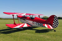G-TSOL @ X5FB - EAA Acro Sport 1, Fishburn Airfield, June 9th 2013. - by Malcolm Clarke