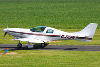 G-BSRI @ EGCV - Sleap resident - by Chris Hall