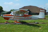 G-WEWI @ EGCV - Sleap visitor - by Chris Hall