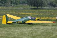 G-BTTZ @ X3SI - Staffordshire Gliding Club, Seighford Airfield - by Chris Hall