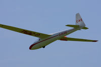 G-DCAE @ X3SI - Staffordshire Gliding Club, Seighford Airfield - by Chris Hall