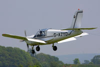 G-AZYD @ X3SI - Staffordshire Gliding Club, Seighford Airfield - by Chris Hall