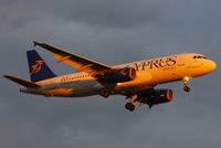 5B-DCL @ EGLL - Cyprus Airways - by Chris Hall