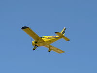 N5345W @ SZP - 1962 Piper PA-28-150 CHEROKEE, Lycoming O-320-E2A 150 Hp, takeoff climb Rwy 22 - by Doug Robertson