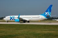 G-XLAR @ EGCC - XL B739 operated only a few months as the airline colapsed in Sept. 2008 - by FerryPNL