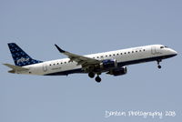 N187JB @ KSRQ - JetBlue Flight 741 (N187JB) Dreams Come Blue arrives at Sarasota-Bradenton International following a flight from Boston-Logan International Airport - by Donten Photography