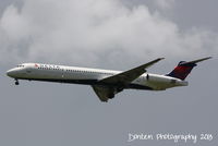 N931DL @ KSRQ - Delta Flight 1995 (N931DL) arrives at Sarasota-Bradenton International Airport following a flight from Hartsfield-Jackson Atlanta International Airport - by Donten Photography