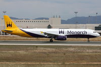 G-OZBZ @ LEPA - Monarch Airlines - by Air-Micha