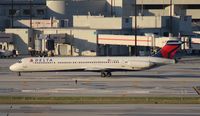 N919DL @ MIA - Delta MD-88 - by Florida Metal