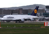 D-AIMB @ EDDF - Lufthansa Airbus A380 - by Thomas Ranner