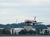 N493AA @ KDCA - Approach to DCA - by Ronald Barker