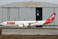 PT-MSN @ LMML - A340 PT-MSN Tam Brasil. - by Raymond Zammit