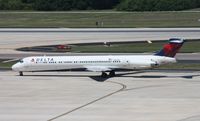 N966DL @ TPA - Delta MD-88 - by Florida Metal