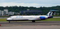 N933AT @ KDCA - Takeoff roll DCA - by Ronald Barker