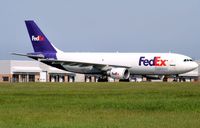 N690FE @ CYOW - Taxing to the FedEx Terminal after just arriving from Buffalo. - by Dirk Fierens