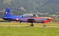 3H-FC @ LOXZ - Austria - Air Force Pilatus PC-7 - by Andi F