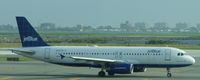N535JB @ KJFK - Jet Blue, seen here at New York - JFK(KJFK) taxiing after landing - by A. Gendorf