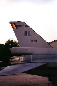 FA-91 @ EBBL - Tailcode BL.23 Squadron.Devils. - by Robert Roggeman