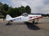N7117Z @ CL35 - Piper Pawnee PA 25 at Warner Springs, California.  Used as glider tug. - by Nick Lindsley