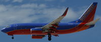 N745SW @ KLAS - Southwest Airlines, shortly before arriving at Las Vegas Int´l(KLAS) - by A. Gendorf