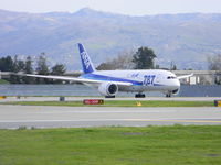 JA813A @ KSJC - The Inaugural flight on the 787 to San Jose International Airport - by boeing09876654321