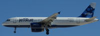N634JB @ KLAS - Jet Blue, approaching RWY 25L at Las Vegas Int´l(KLAS) - by A. Gendorf