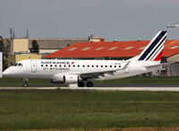 F-HBXM @ LFBO - Lining up rwy 32R for departure in modified new Air France c/s - by Shunn311
