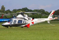 G-OFTC @ EGBT - being used for ferrying race fans to the British F1 Grand Prix at Silverstone - by Chris Hall