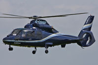 G-CGGD @ EGBT - being used for ferrying race fans to the British F1 Grand Prix at Silverstone - by Chris Hall