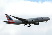N798AN @ EGLL - Boeing 777-223ER [30797] (American Airlines) Home~G 02/06/2013. On approach 27L. - by Ray Barber