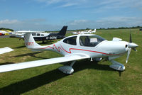 G-SPTT @ EGBT - Visitor at Turweston for the British F1 Grand Prix at Silverstone - by Chris Hall