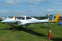G-XDEA @ EGBT - Visitor at Turweston for the British F1 Grand Prix at Silverstone - by Chris Hall