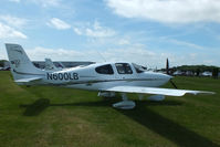 N600LB @ EGBT - Visitor at Turweston for the British F1 Grand Prix at Silverstone - by Chris Hall
