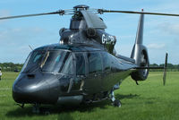 G-LCPL @ EGBT - being used for ferrying race fans to the British F1 Grand Prix at Silverstone - by Chris Hall