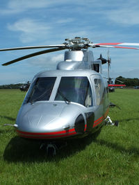 G-PACO @ EGBT - being used for ferrying race fans to the British F1 Grand Prix at Silverstone - by Chris Hall